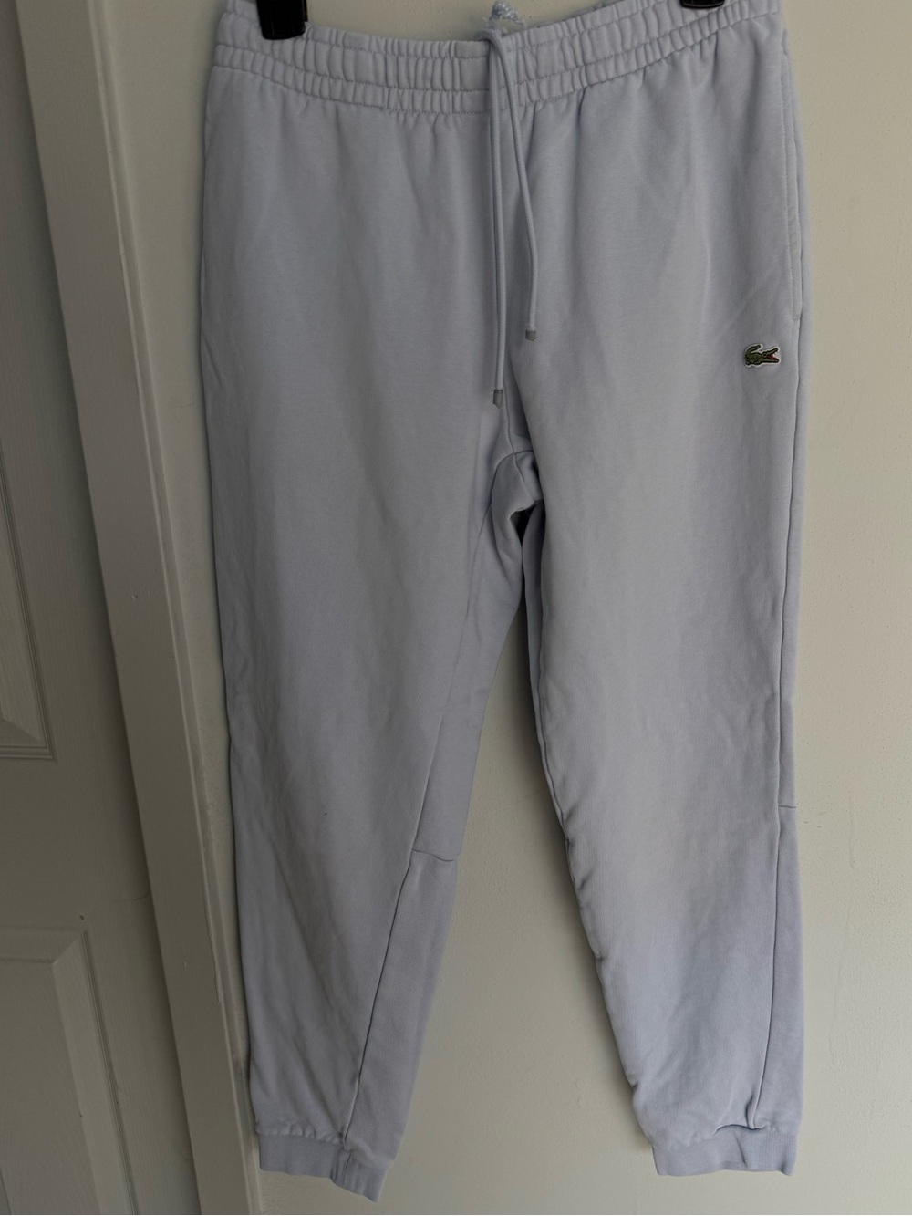 Lacoste Pastel Lavender Jogger Sweatpants